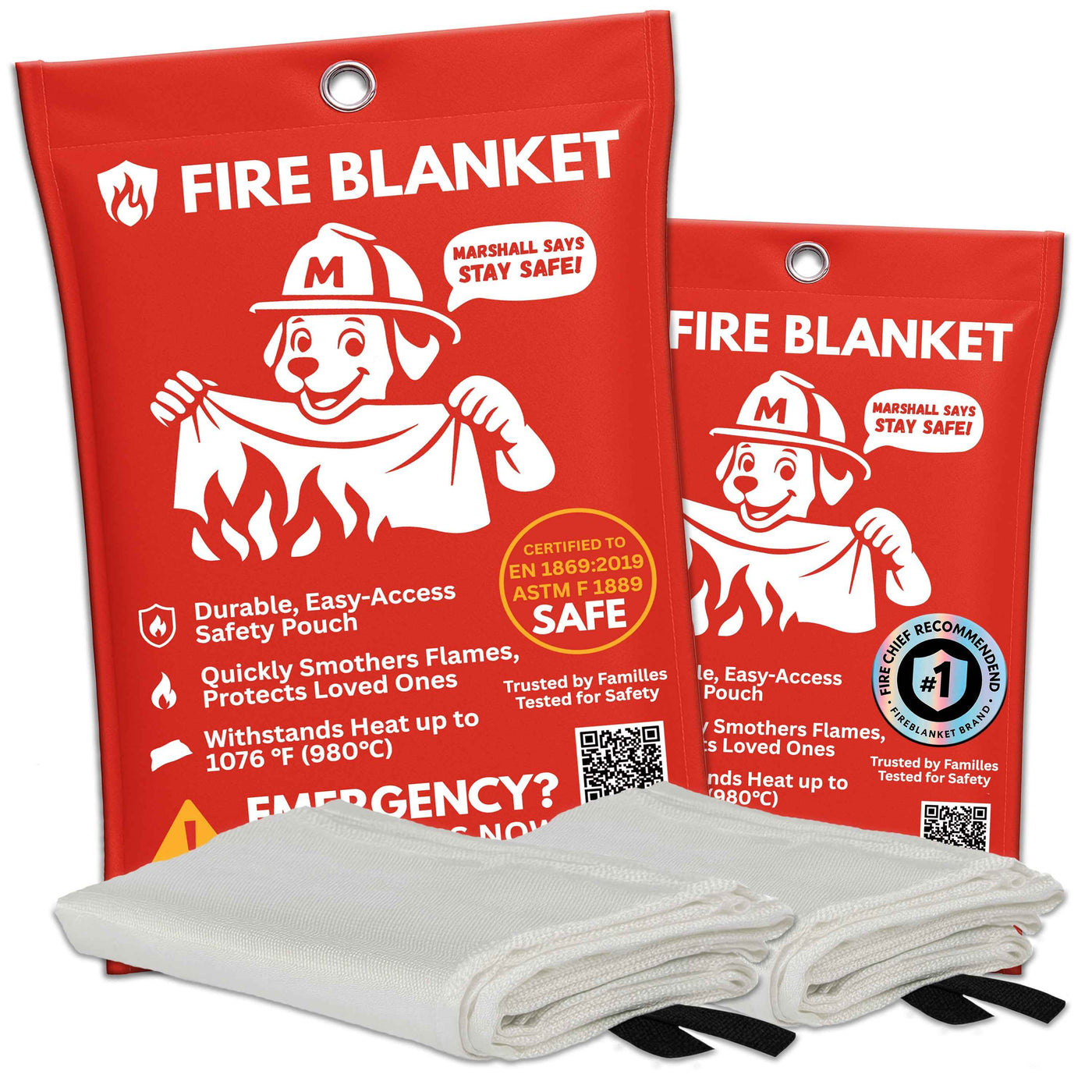 prepared hero fire blanket